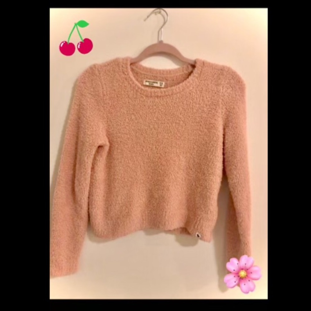 PINK ABERCROMBIE & FITCH SWEATER!
